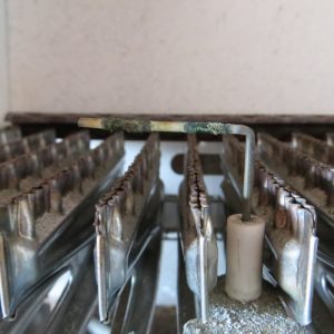 Verontreinigde ontstekings- en ionisatiepen